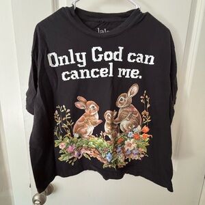 Dressed in Lala It’s Not That Serious Bunny Tee